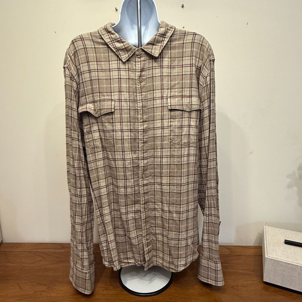 Men's Paige Casual Button Front Shirt XL